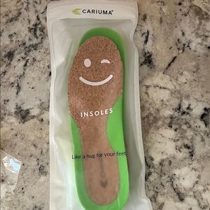 Cariuma Bright Green Cork Insoles